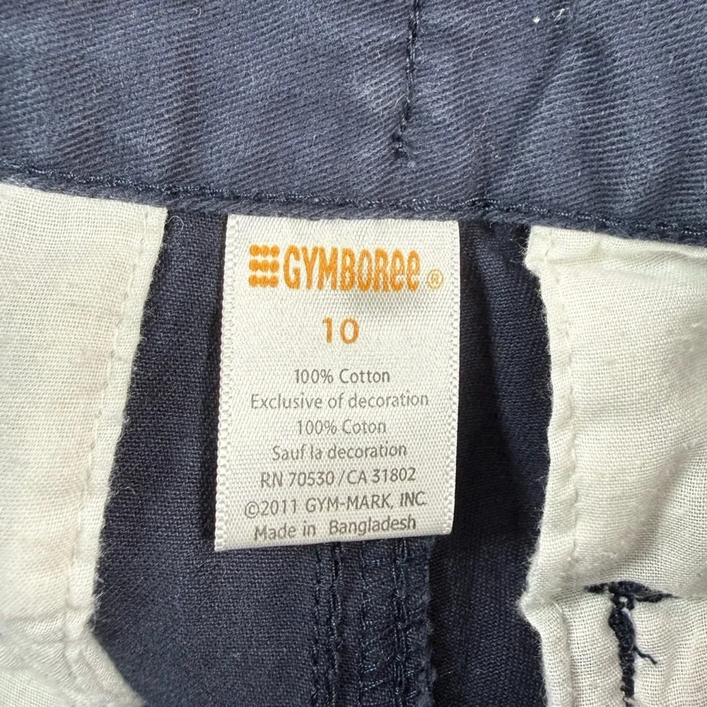 GYMBOREE Boys Golf Embroidered‎ Navy Shorts Size 10 Preppy Classic